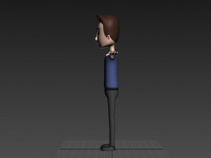 cartoonman020 man Model 3D