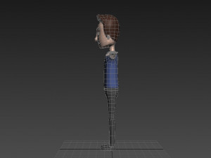 cartoonman020 man Model 3D