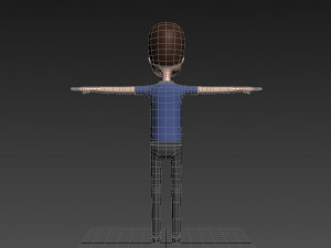 cartoonman020 man Model 3D