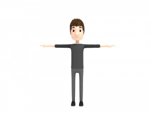 cartoonman021 man 3D Model