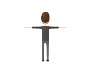 cartoonman021 man 3D Модель