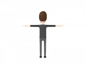 cartoonman021 man 3D Model