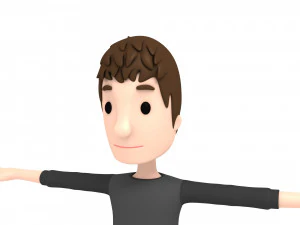cartoonman021 man 3D Model