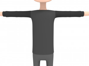 cartoonman021 man 3D Модель
