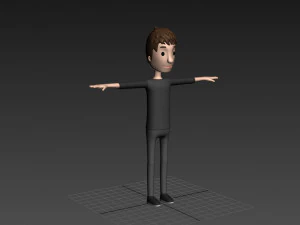 cartoonman021 man 3D Model