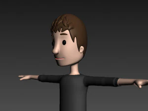 cartoonman021 man 3D Model