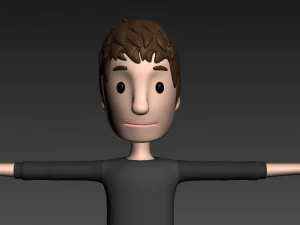 cartoonman021 man 3D Model