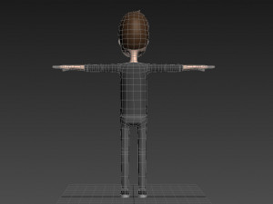 cartoonman021 man 3D Модель