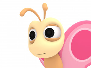 cartoon butterfly 3D Модель