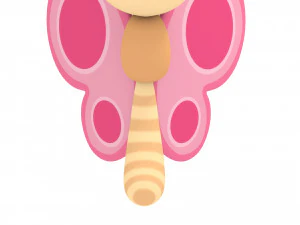 cartoon butterfly 3D Model
