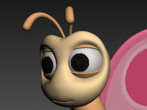 cartoon butterfly 3D Модель