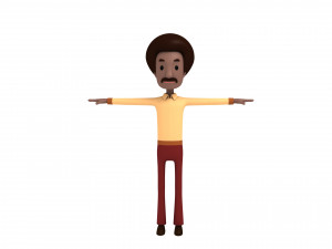 cartoonman022 discoman 3D 模型