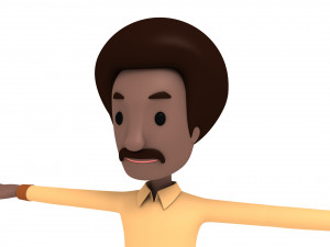 cartoonman022 discoman 3D 模型