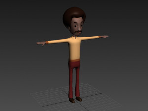 cartoonman022 discoman 3D 模型