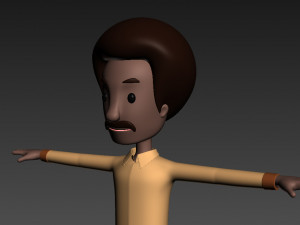 cartoonman022 discoman 3D 模型