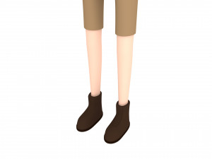cartoonman023 safari man 3D Model