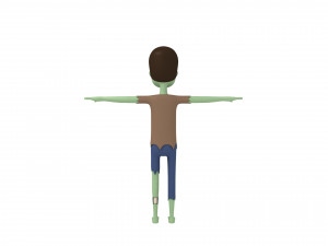 cartoonman024 zombie 3D Model