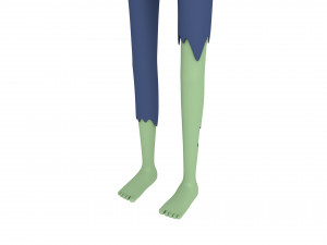 cartoonman024 zombie 3D Model