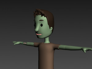 cartoonman024 zombie 3D Model