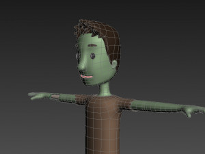 cartoonman024 zombie 3D Model