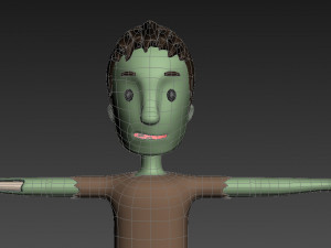 cartoonman024 zombie 3D Model
