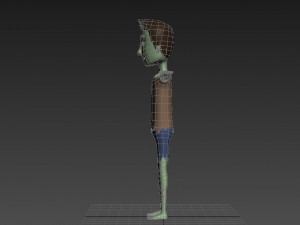 cartoonman024 zombie 3D Model
