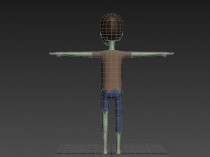 cartoonman024 zombie 3D Model