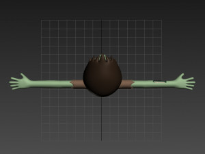 cartoonman024 zombie 3D Model