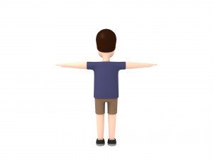 cartoonman025 man 3D-Modell