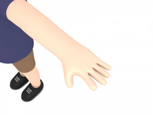 Cartoonman025 남자 3D 모델