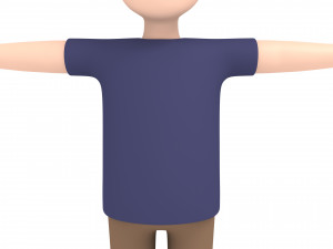cartoonman025 man 3D-Modell