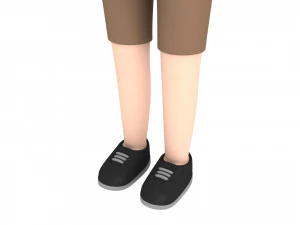 Cartoonman025 남자 3D 모델