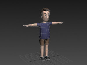 cartoonman025 man 3D-Modell