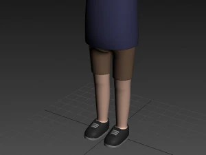 Cartoonman025 남자 3D 모델