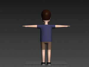 cartoonman025 man 3D-Modell