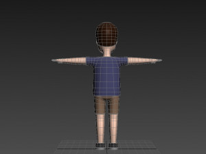 cartoonman025 man 3D-Modell
