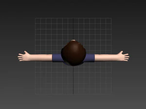 Cartoonman025 남자 3D 모델