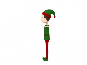 cartoonman026 elf 3D Model