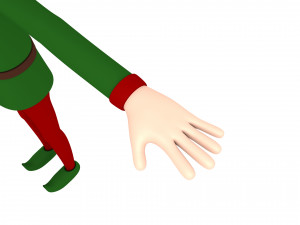cartoonman026 elf 3D Model