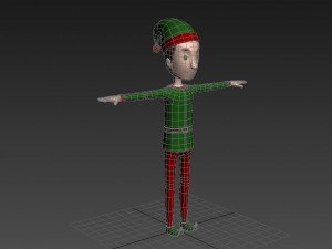 cartoonman026 elf 3D Model