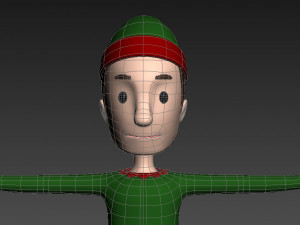 cartoonman026 elf 3D Model