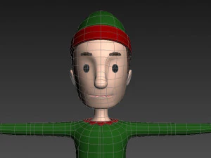 cartoonman026 elf 3D Model