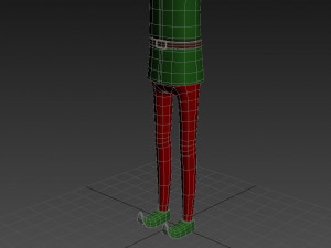 cartoonman026 elf 3D Model