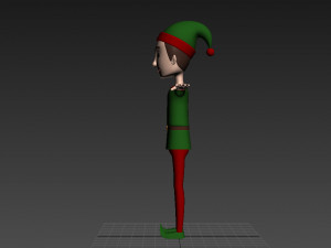 cartoonman026 elf 3D Model