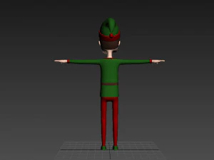 cartoonman026 elf 3D Model
