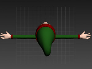 cartoonman026 elf 3D Model