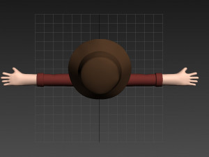 cartoonman027 campingman 3D Model