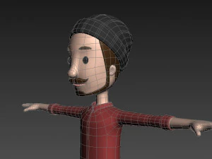cartoonman028 hipster 3D Model