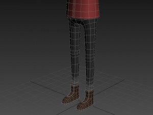 cartoonman028 hipster Modello 3D