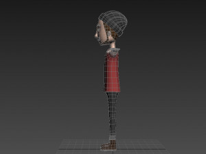 cartoonman028 hipster Modello 3D